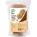 Vetiver Root/Dried Khus-Khus/Vetiveria Zizanioides (50 Grams), Young Roots Not Aged Matured Roots, Natural Herbal Coolant - Way4Organic (1 Pack)