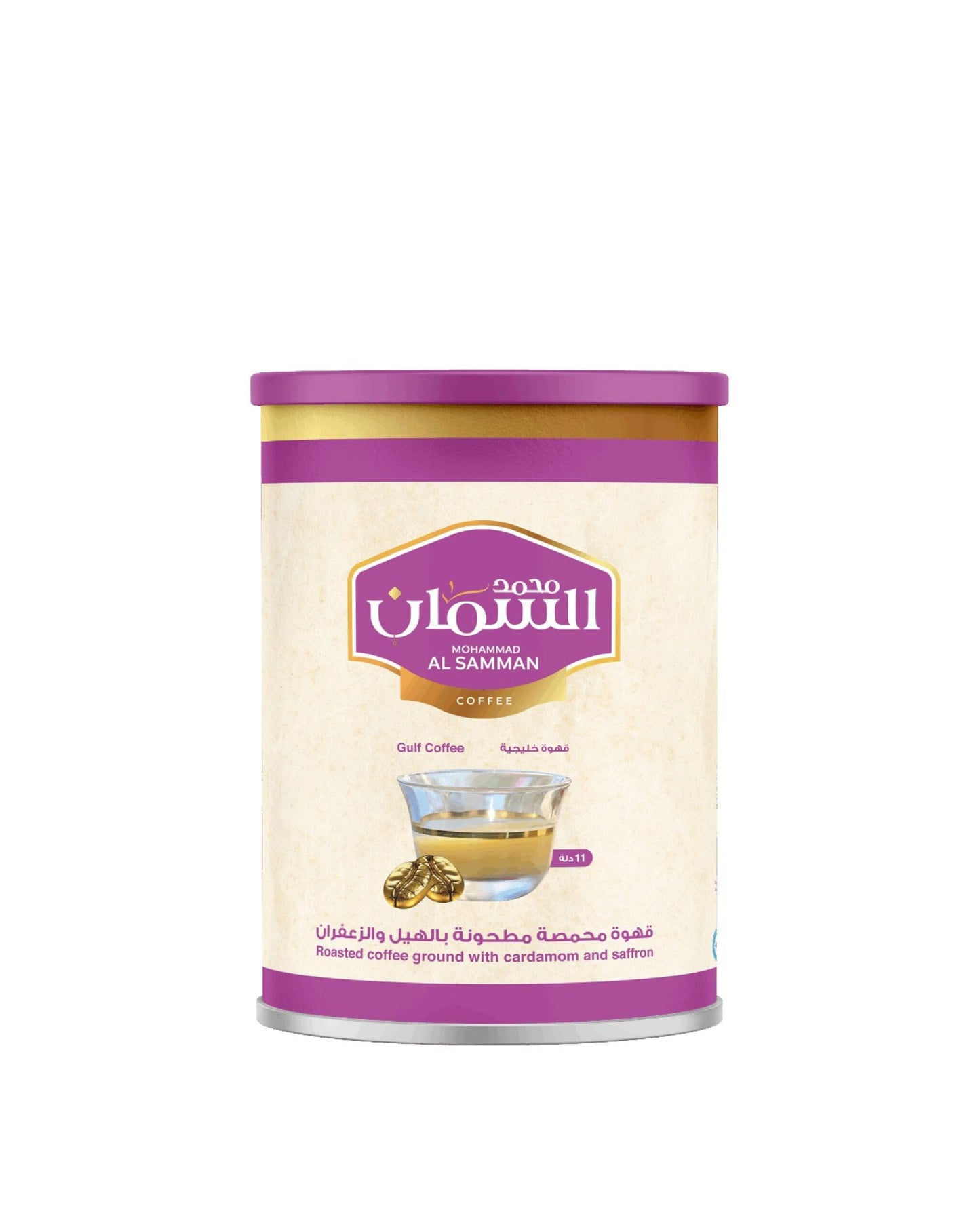 Mohammad Al Samman Gulf Coffee Roasted & Crushed with Cardamom & Saffron 450g