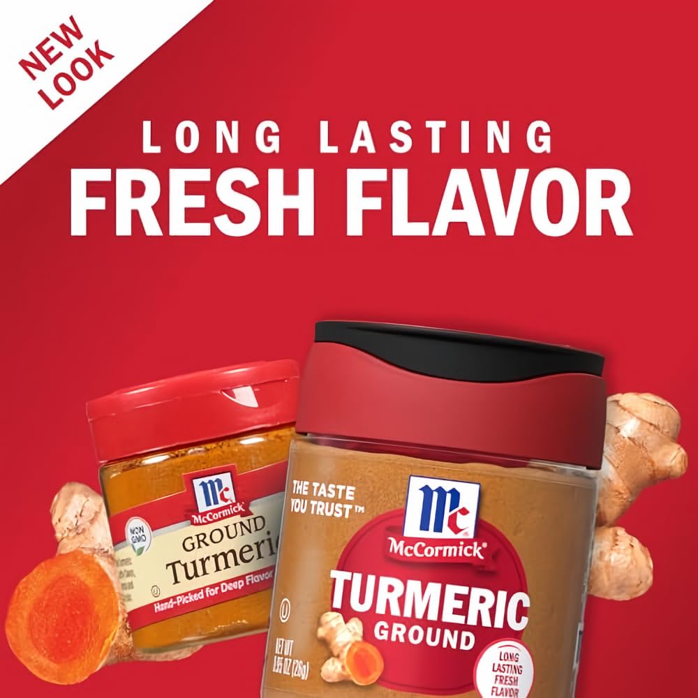 McCormick GROUND TURMERIC .95oz (2 Pack)