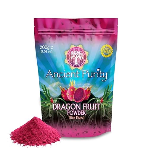 Dragon Fruit Powder (Red) Pink Pitaya 200G
