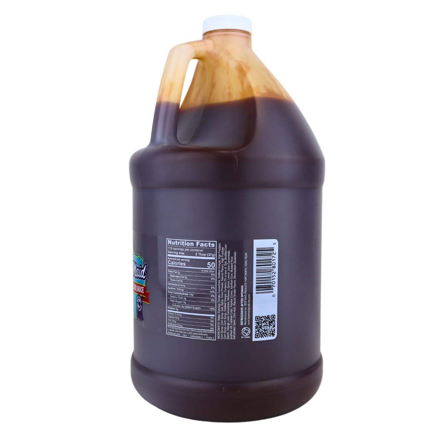 Best Maid Products BBQ Sauce Gallon (Smokey Texas BBQ)