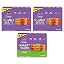 Atkins Endulge Gummy Bears Variety Pack, Low Sugar, Keto Friendly Candy, 18 Pack (12 Sweet Gummy Bears, 6 Sour Gummy Bears)