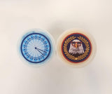 BRAUNEL Gourmet Flavored Cotton Candy Variety Pack - Trump Hair & Blue Raspberry Set, 1.75 oz Each, Unique Gag Gift, Party Favor, Birthday & Holiday