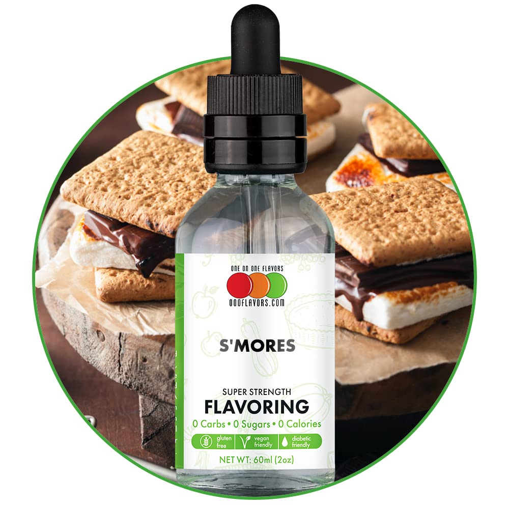 One On One Flavors S'Mores Flavored Liquid Concentrate (2 oz)