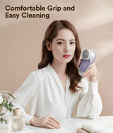 Fabric Shaver Rechargeable, Electric Lint Remover & Pill Remover for Clothes, USB-C Sweater Shaver with 6-Leaf Blade Depiller, Removes Fuzz Pills