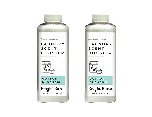 Bright Burst Laundry Scent Booster, Cotton Blossom, 36 oz, 2 Pack, Home and Body Company