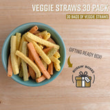 Garden Veggie Straw Variety Pack (30 Count)