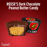 Zero Sugar Peanut Butter Cups, Sugar Free Peanut Butter Cups, Delicious Dark Chocolate, Peabnut Butter Perfect Sugar Free Reese Treats. 2 Bags, Each