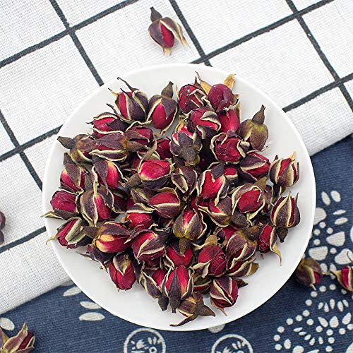 Dian Mai Rose tea Rose Bud Herbal Tea - Rich in antioxidants, Beautiful and Aromatic - Loose Leaf 100g/bag ?? ???? ????????????????? 100?