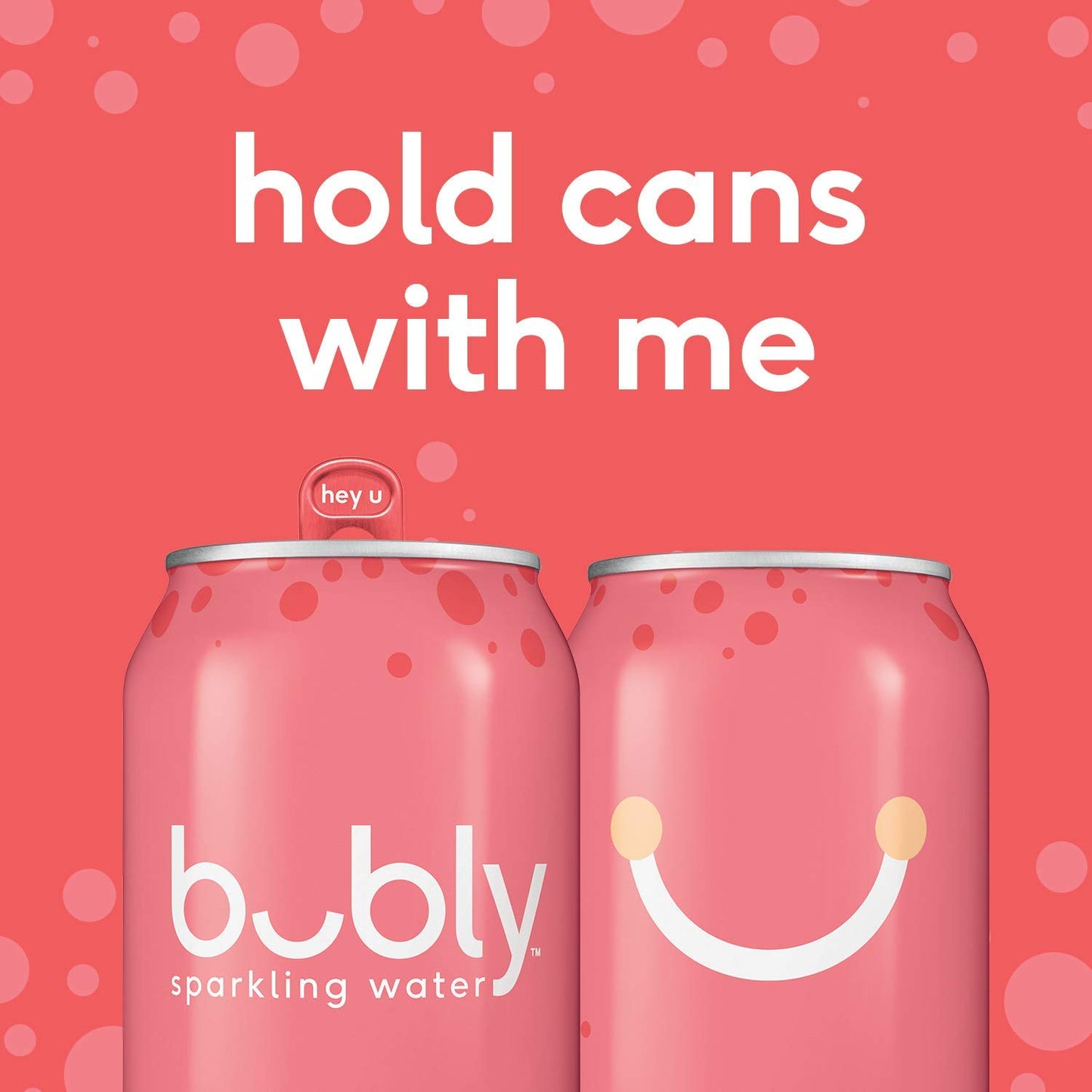 BUBLY SPARKLING WATER Grapefruit, 12 Fl Oz, Pack of 18