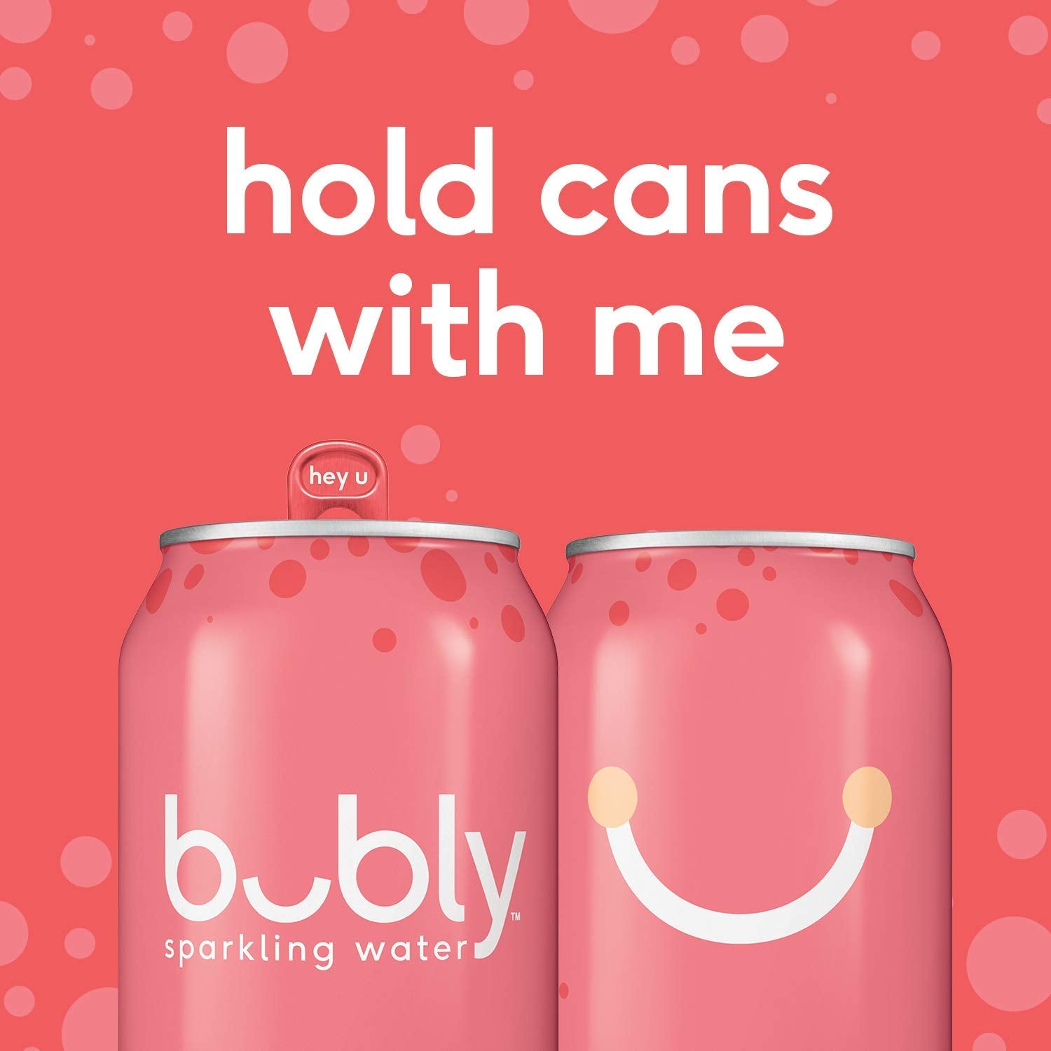 BUBLY SPARKLING WATER Grapefruit, 12 Fl Oz, Pack of 18