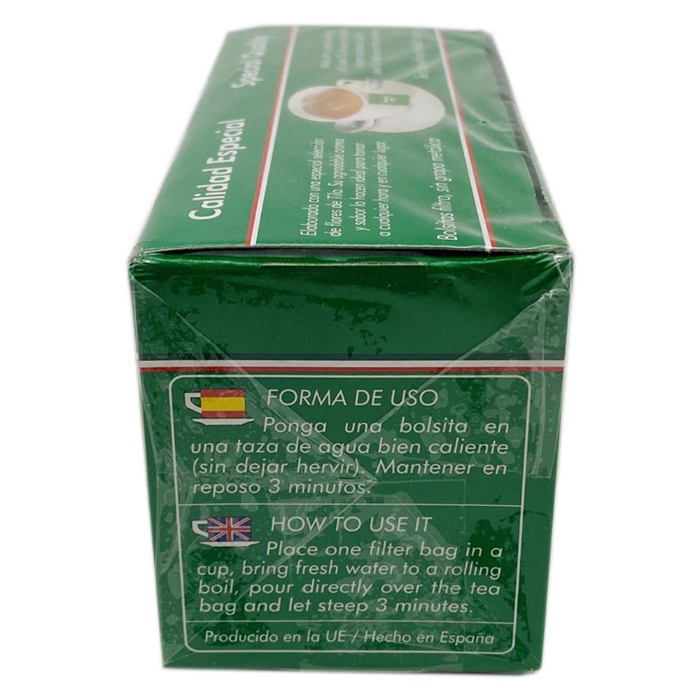 Manasul Linden Tea 25 Bags - Te De Tilo