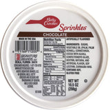 Betty Crocker Sweet Toppings Chocolate Sprinkles Edible Cake Decoration, 10.5 oz