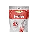 Fusion Select 2.2lb Lychee Tea Powder Flavored-3-in-1 Drink Powder with Cream & Sugar - Instant Pre-Mixed Beverage for Hot or Cold Blends or Yummy