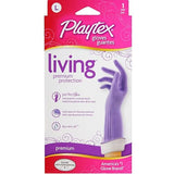 Playtex Living Reuseable Rubber Cleaning Gloves (Large, 9 Pairs), Premium Protection Reusable Household Gloves