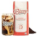Bizzy Organic Cold Brew Coffee | Smooth & Sweet Blend | Coarse Ground Coffee | Micro Sifted | Specialty Grade | 100% Arabica | 1 LB