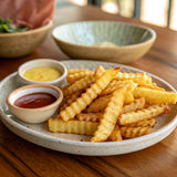 365 by Whole Foods Market, Organic Crinkle Cut French Fries No Salt Added, 16 oz, Frozen