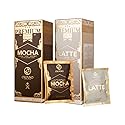 ORGANO Combo Pack, 1 box Cafe Latte and 1 Box Cafe Mocha 100% Certified Organic Gourmet Coffee