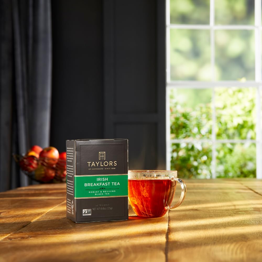Taylors of Harrogate Irish Breakfast Tea, 50 Count