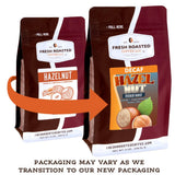 Fresh Roasted Coffee, Decaf Hazelnut Flavored 2 lb (32 oz), Medium Roast, Kosher, Ground 2 Pound (GROUND)
