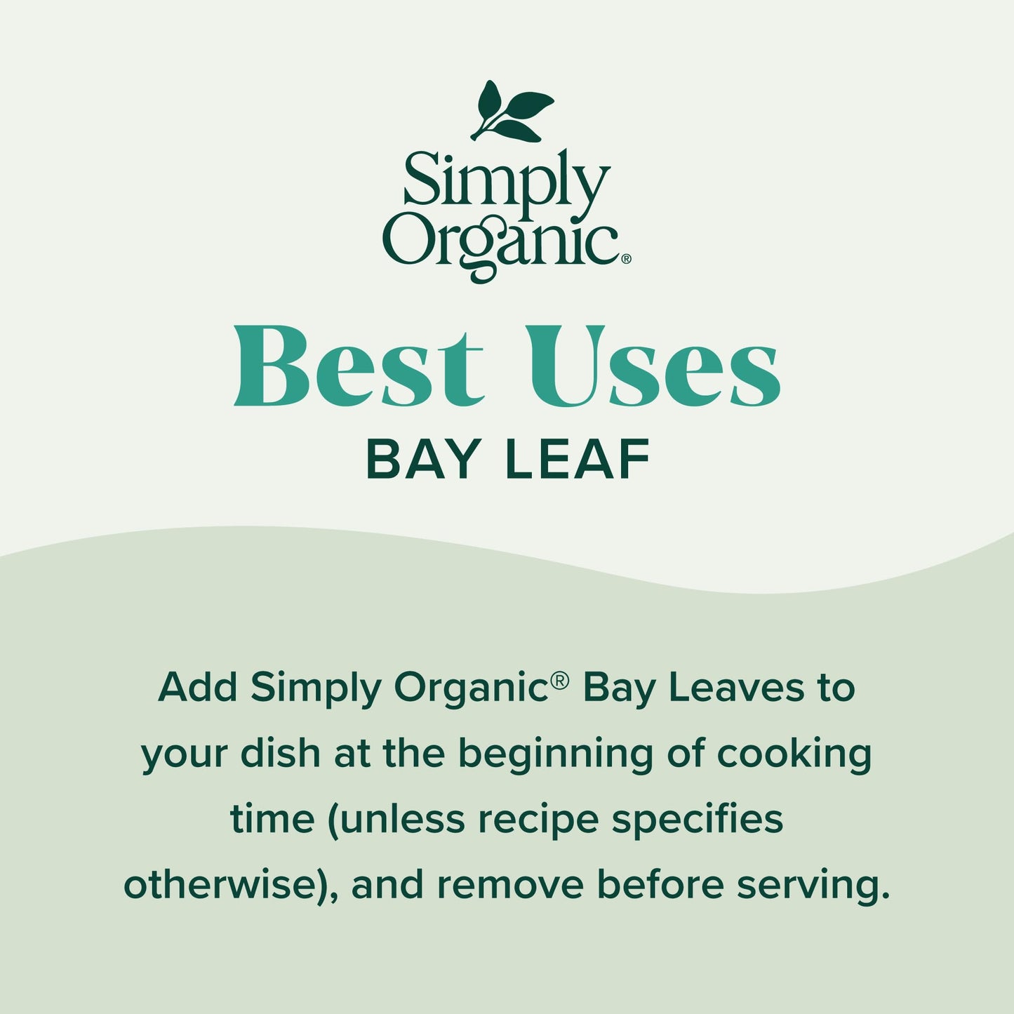 Simply Organic Whole Bay Leaf, 0.14 Ounce Glass Jar, Kosher, Sweet, Earthy Aroma, No ETO, Non GMO