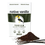 Vanilla Bean Powder - 1 oz - Premium 100% Pure Ground Vanilla Bean Powder - For Cooking, Baking, Coffee, Smoothies & Desserts - No Fillers or