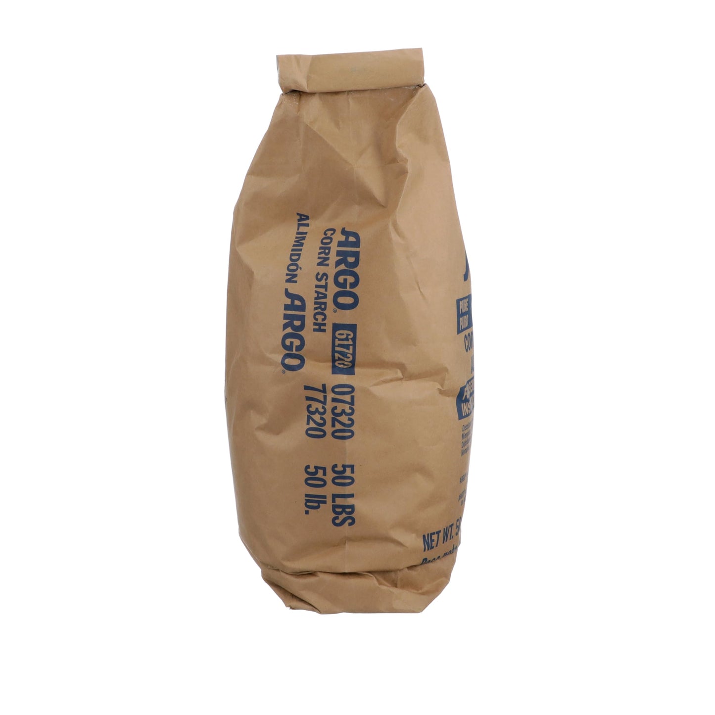 Argo Corn Starch 50 Pound Bulk Bag | Natural Gluten-Free Thickener for Baking, Cooking & Frying