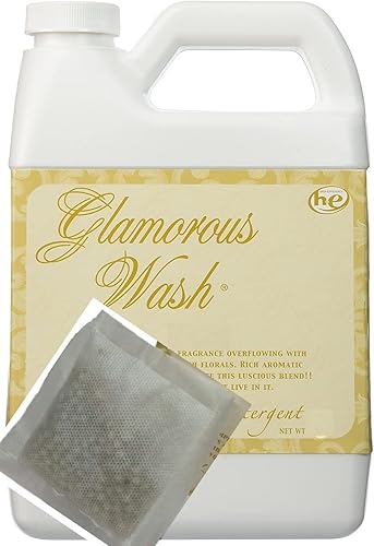 Tyler Candle Wash French Market 64 oz Fine Laundry Detergent w/Dryer Sachet Pouch