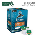 Caribou Coffee, Caribou Blend DECAF 4 Boxes of 24 K-Cups