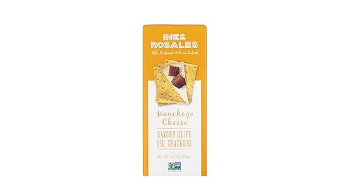 Ines Rosales Manchego Cheese Olive Oil Crackers 12/4.44 Oz
