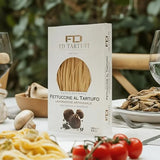 FD TARTUFI Fettuccine Pasta with Truffle (250g) 8.8oz | Made in Italy | Truffles | Handed down 14th Century recipe | Gourmet cooking