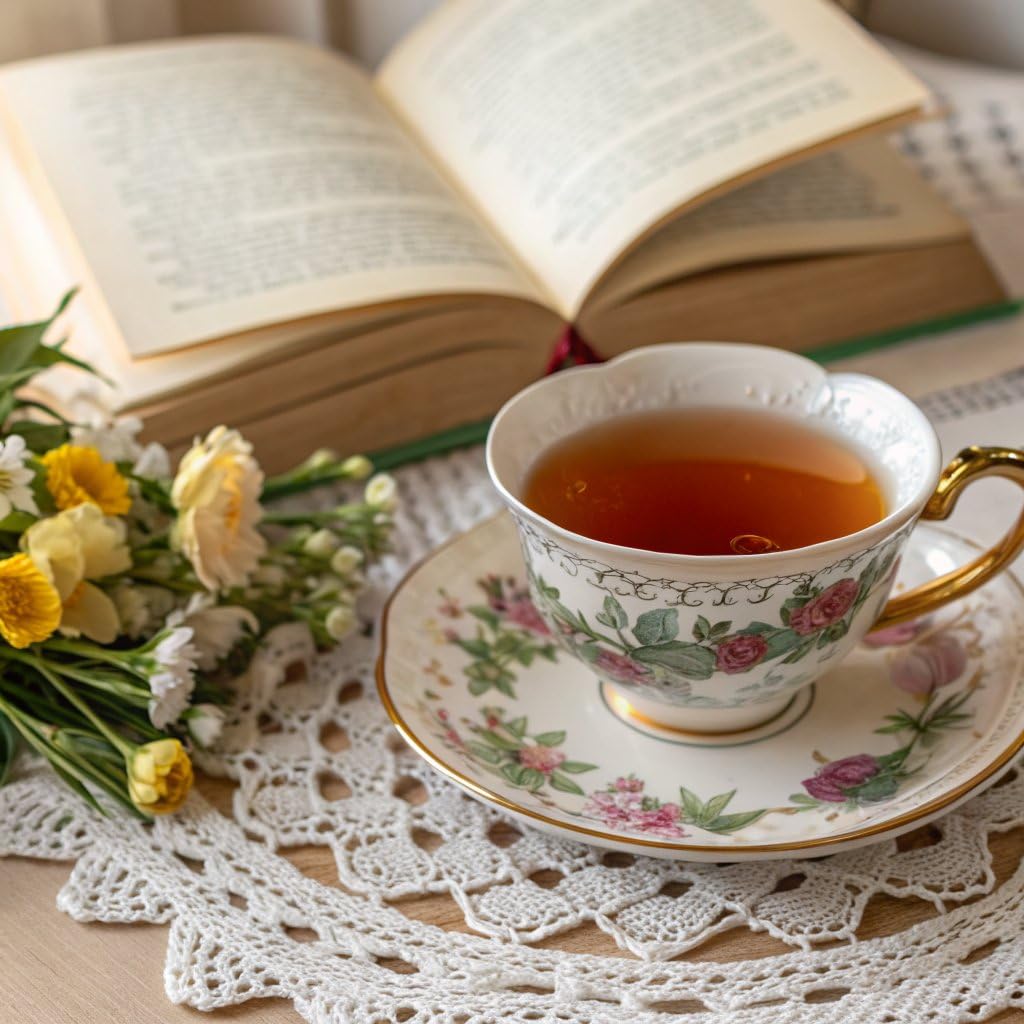 The Republic of Tea - Bridgerton Sophie & Benedict Love in Bloom Green Tea, 36 Tea Bags