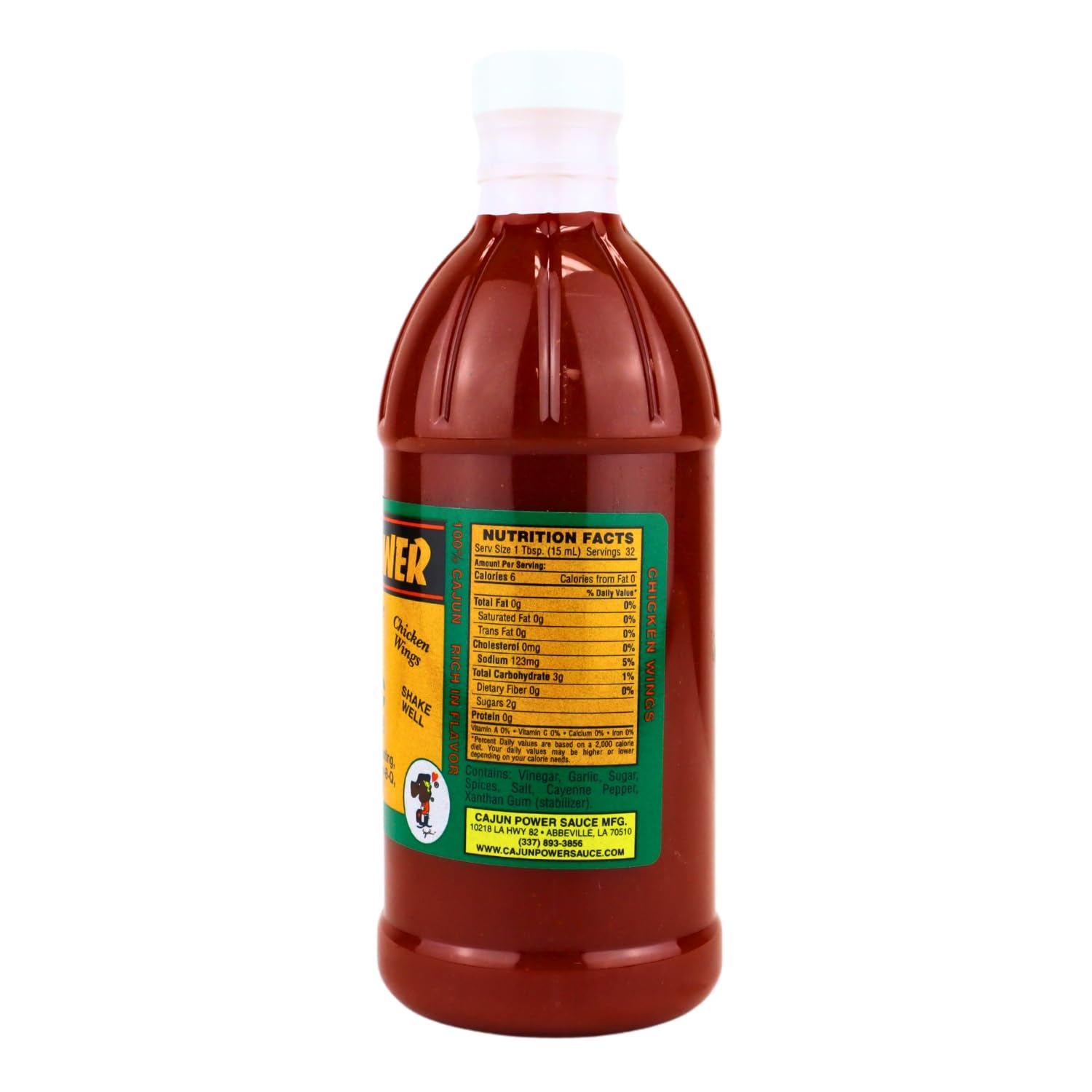 Cajun Power garlic sauce - Authentic Louisiana Flavor, Gourmet Cooking Sauce, Perfect for Cajun Recipes, Marinades, Grilling, and Dipping (1 Pack