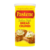 Pastene Breadcrumbs Variety Pack - Italian Seasoned & Plain Breadcrumbs for Breading, Baking, Meatballs & Everyday Cooking (Pack of 2, Variety)
