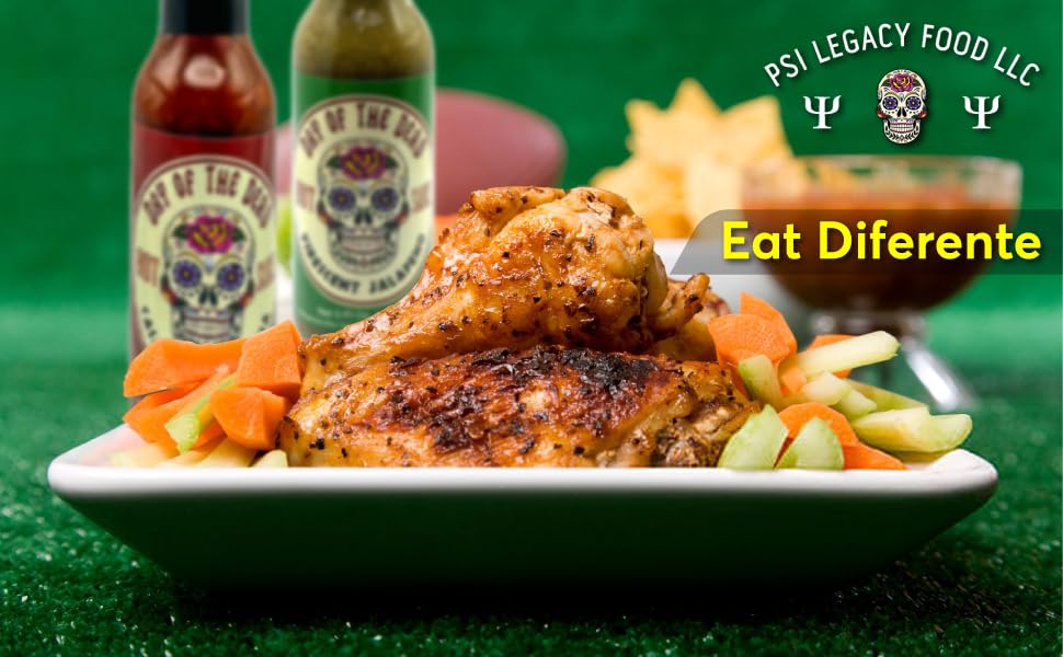 DAY OF THE DEAD HOT SAUCE - Virescent Jalapeno