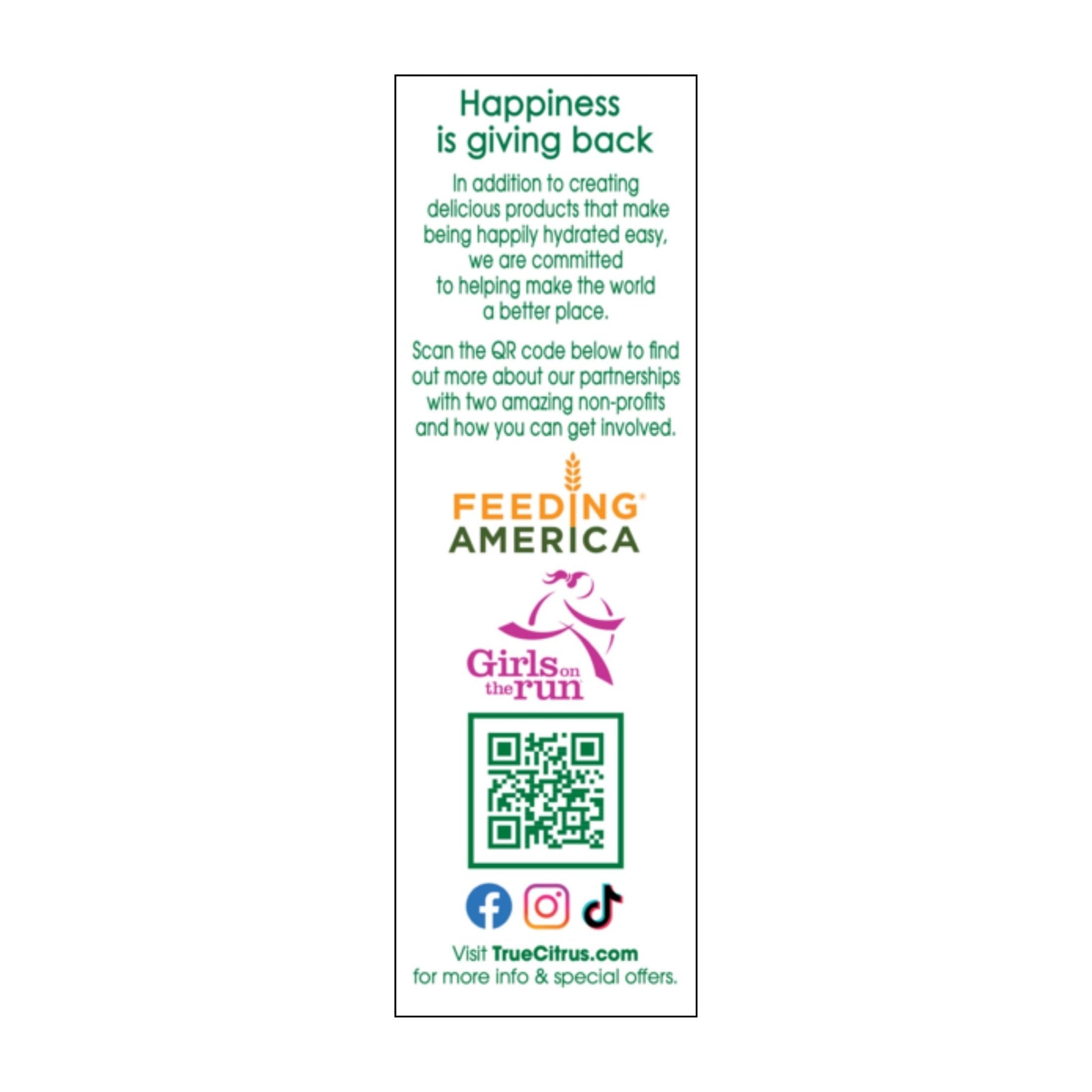 True Citrus Black Cherry Limeade Drink Mix, 1.06 OZ
