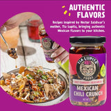 Tia Lupita Mexican Chili Crunch Cranberry - Salsa Macha, Crunchy Morita Chili Oil | Gluten-Free, Non-GMO, Vegan | 7.5 Oz (Pack of 2)