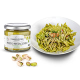 CAMPO D'ORO - Pistachio Pesto, Unsweetened, Paste, Sicilian Pesto, 6.35 oz
