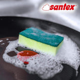 Kitchen Cleaning Sponges Longer Lasting Scrub Sponge Set Made in Germany! (Pack of 10)