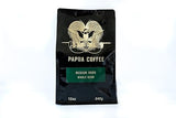 Papua Whole Bean Medium Dark Roast Coffee (12oz)