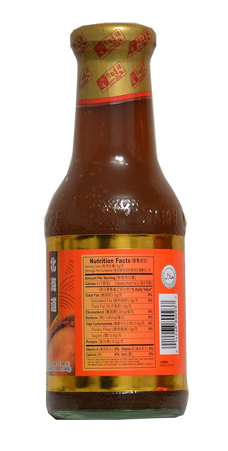 Abalone Sauce 13.4oz By Yummy House -Pack of 1