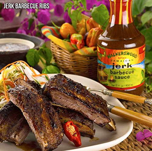 Walkerswood Spicy Jamaican Jerk Barbecue Sauce, 17 fl oz