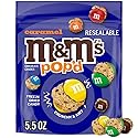M&M'S Pop'd Caramel Chocolate Crunchy Freeze-Dried Candy 5.5 Oz Resealable Bag