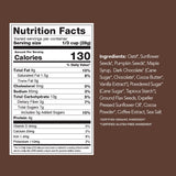 88 Acres Seed Granola | Gluten Free, Nut Free, Non GMO, School Safe, Healthy Vegan Breakfast Cereal | 1 Pack (Dark Chocolate Mocha)