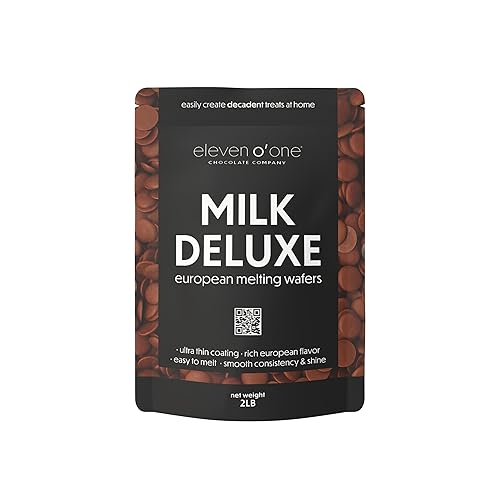 Eleven o'one Milk Deluxe European Compound Chocolate, (Milk Deluxe, 2 pounds)