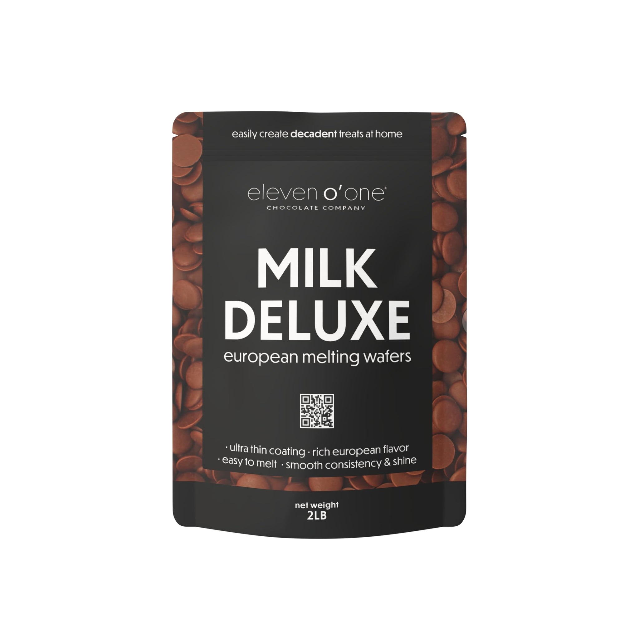 Eleven o'one Milk Deluxe European Compound Chocolate, (Milk Deluxe, 2 pounds)