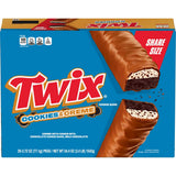 TWIX Cookies & Creme Chocolate Cookie Bar Candy, 4 To Go Size 2.87-Ounce (Pack of 20)
