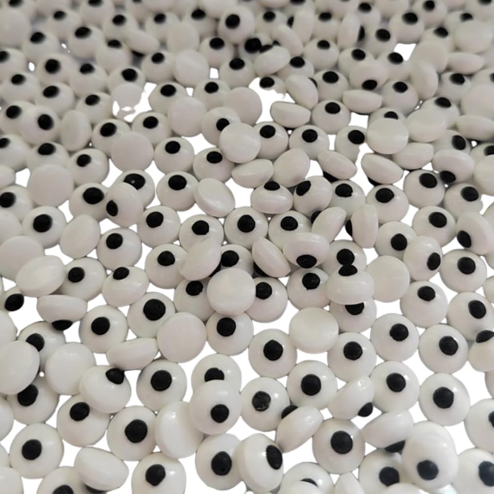 Eastron Edible Mini Candy Eyeballs Eyes Cake Cupcake Toppers Cookie Decorations Dessert Sprinkles for Halloween Christmas Birthday Party Supplies 2.82