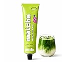 Poda Premium Ceremonial Grade Matcha in a Tube, Smooth & Creamy Matcha Concentrate, Lightly Sweetened, No Sugar, No Preservatives, Travel-Friendly, No