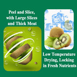 Freeze Dried Kiwifruit, 10.6oz, 100% Natural No Additives, Sweet Crispy Ready-to-Eat Snack